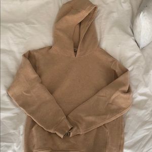 Lululemon beige hoodie sweatshirt